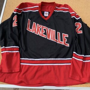 Vintage Lakeville High School Hockey Jersey Size XL